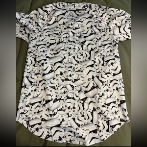 Byas star wars jersey size small stormtroppers very‎ unique shirt